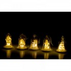 Стъклена висулка с батерии, 8х11 см