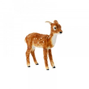 Сърна от есетествени материали, кафява, 82х90 см