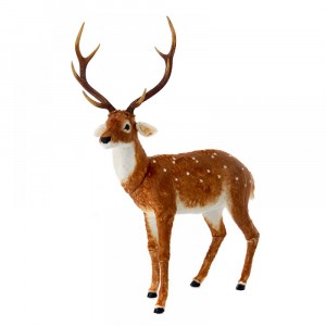 Елен от естествени материали, кафяв, 155х195 см