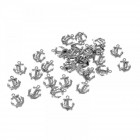 Метални котви за декорация, сребро, S/32