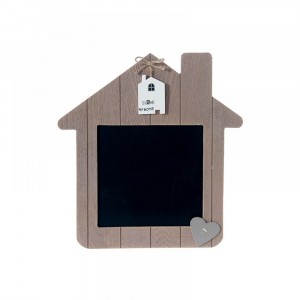 Дървена дъска за писане, къщичка, 26Х30СМ