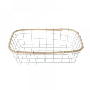 Метална фруктиета, правоъгълна, 33Х26Х8,5СМ