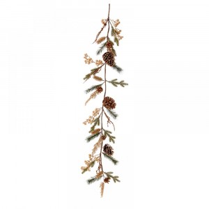 Гирлянд със златни топчета, 180 см