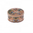 Метална коледна кутия с мечета, 13Х7СМ