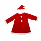 Женски костюм на Дядо Коледа от 2 части