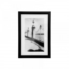 Дървена фото рамка,черна,20х30 см