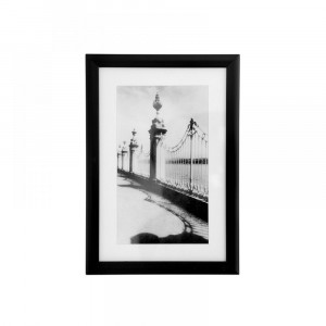 Дървена фото рамка,черна,20х30 см