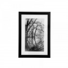 Дървена фото рамка,черна,20х30 см