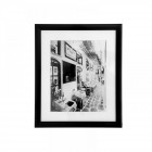 Дървена фото рамка,черна,25х30 см