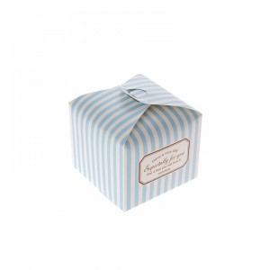 Картонена кутия, синя, 11Х11Х9СМ