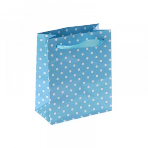 Плик х-я, син на бели точки, 11,5Х14,5Х6СМ