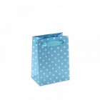 Плик х-я, син на бели точки, 12Х8Х5СМ