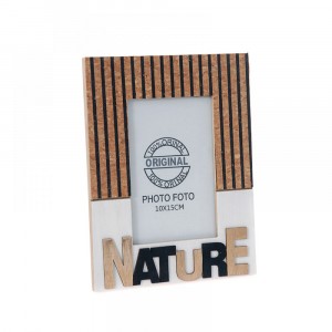 Фото рамка,дърво декор,NATURE,17х22 см