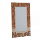 Огледало с дървена рамка,NATURE,30х48 см