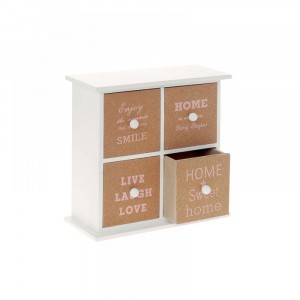 Скрин декор,ENJOY,МДФ,с 4 чекмеджета,22х11х22 см