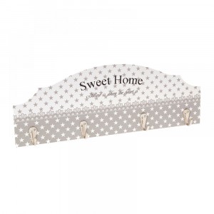 Закачалка,МДФ,SWEET HOME,звезди,37х13 см