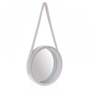 Огледало с пластмасова рамка,Ф30 см