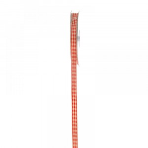 Панделка каре 6MMX23M червена