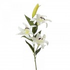Стрък лилиум бял 105CM