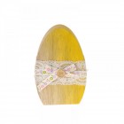 Дървено яйце плоско 9Χ14CM