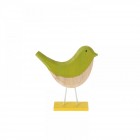 Птиче дърво жълто зелено 13.5X13CM