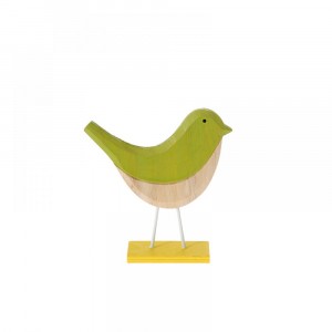 Птиче дърво жълто зелено 13.5X13CM