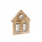 Декоративна дървена къща, 13,5х2,5х16 см