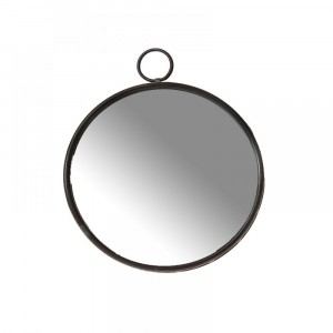 Огледало с метална рамка, Ф35.5 см