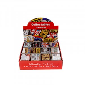  Метални кутийки Ретро, 7.5Х5.5СМ