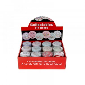 Метална кутия, кръг ,мини, 