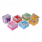  Картонени кутийки шарени, 9Х9СМ