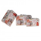 Картонена кутия, куфарче, “MAIL“, к-т 3 бр