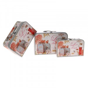 Картонена кутия, куфарче, “MAIL“, к-т 3 бр