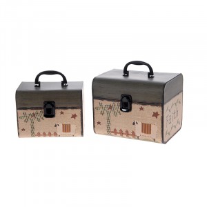 Картонена кутия, куфарче, “FAITH“, к-т 2 бр