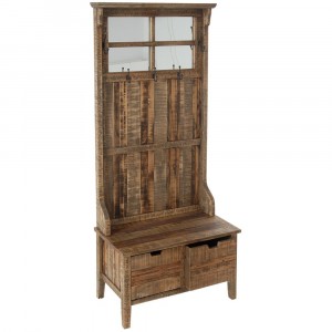 Дървено портманто,  81?44?186СМ