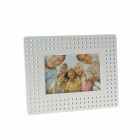 MDF рамка за снимки, бяла, мрежа, 18х23 см MDF рамка за снимки, бяла, мрежа, 18х23 см