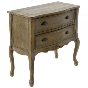 Дървена конзола с две шкафчета, 79?38?742CM