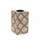 Керамичен свещник , кръгове, 8х8х14 см