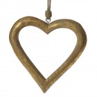 Сърце дърво висящо 24Χ26