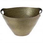 Метална купа антик, диаметър 31Х34СМ