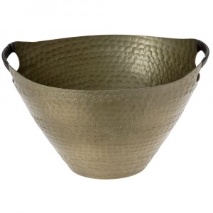 Метална купа антик, диаметър 31Х34СМ
