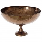 Метална купа столче бронз диаметър 33Х21СМ