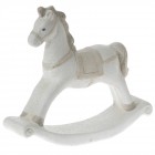 Конче на люлка, бяло, полирезин, 20х5х20 см