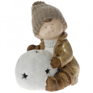 Момче и топка светилник 26Х20Х38СМ