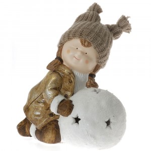 Момиче и топка светилник 26Х20Х39СМ