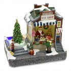 Светеща сцена, магазин, 20х12х17 см