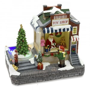 Светеща сцена, магазин, 20х12х17 см