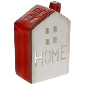 Керамичен светилник къща, 10Х7Х16СМ