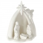 Рождество, бяла глазура, 14х8х18 см