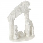 Рождество, бяла глазура, 12х7х16 см